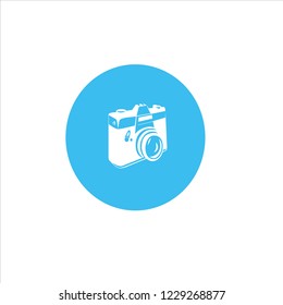 camera icon suitable for photography websites