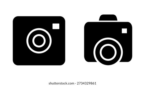 Icono de la cámara para App y Sitios web. signo y símbolo de la cámara fotográfica. icono de la Fotografía.