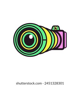Camera Icon Symbol Clipart Illustration