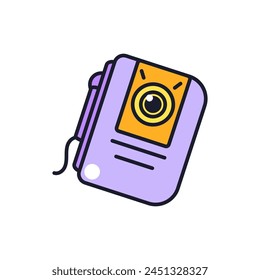 Camera Icon Symbol Clipart Illustration
