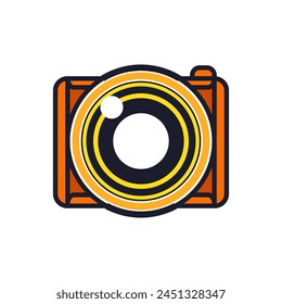 Camera Icon Symbol Clipart Illustration