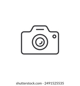 Camera icon symbol design collection