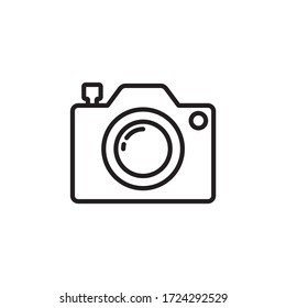 Camera icon symbol design illustration