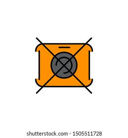 camera icon, symbol design template