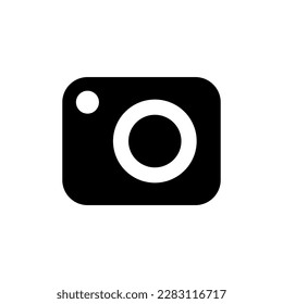 Camera icon. Symbol of photography or photography. Photo fixation icon.