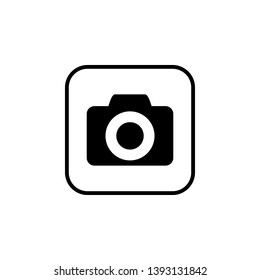 Camera Icon. Camera symbol. Camera vector icon