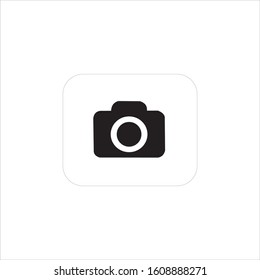 Camera Icon. Camera symbol. Camera vector icon