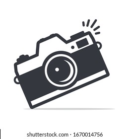 camera icon symbol vector isolated