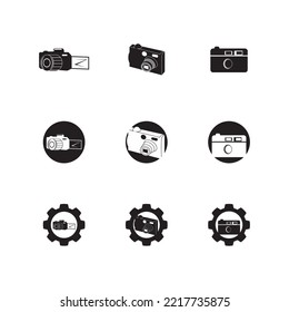 Camera Icon And Symbol Vector Template