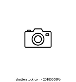 Camera icon, camera symbol vector for web site Computer and mobile app