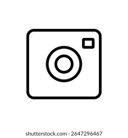 camera icon symbol for web design