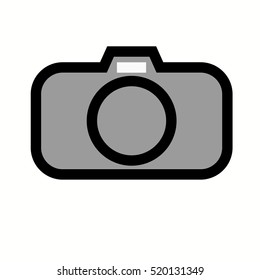 Camera Icon. Camera symbol for web site design, app, logo.