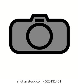 Camera Icon. Camera symbol for web site design, app, logo.