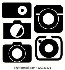 Camera Icon. Camera symbol for web site design, app, logo.