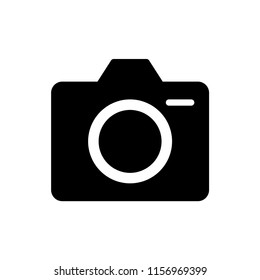 Camera icon in trendy flat style isolated on white background. Camera symbol for your web site design, logo, app, UI. Vector illustration, EPS10.