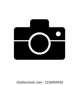 Camera icon in trendy flat style isolated on white background. Camera symbol for your web site design, logo, app, UI. Vector illustration, EPS10.