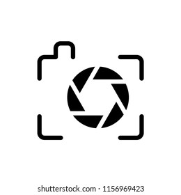 Camera icon in trendy flat style isolated on white background. Camera symbol for your web site design, logo, app, UI. Vector illustration, EPS10.