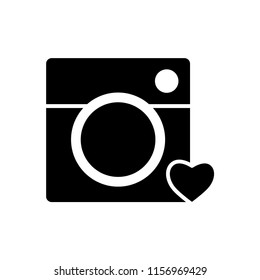 Camera icon in trendy flat style isolated on white background. Camera symbol for your web site design, logo, app, UI. Vector illustration, EPS10.