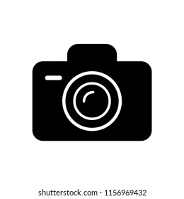 Camera icon in trendy flat style isolated on white background. Camera symbol for your web site design, logo, app, UI. Vector illustration, EPS10.