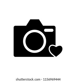 Camera icon in trendy flat style isolated on white background. Camera symbol for your web site design, logo, app, UI. Vector illustration, EPS10.
