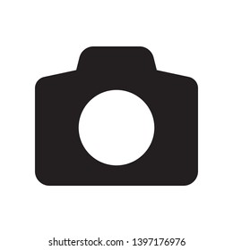 Camera icon in trendy flat style design. Vector graphic illustration. Camera symbol for website design, logo, app, and ui. Pixel perfect. EPS 10.