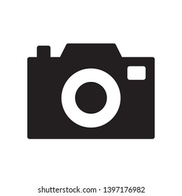 Camera icon in trendy flat style design. Vector graphic illustration. Camera symbol for website design, logo, app, and ui. Pixel perfect. EPS 10.