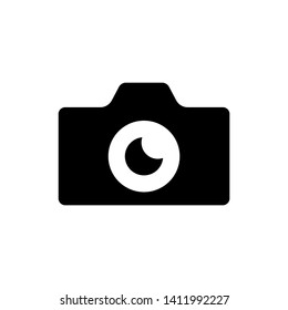 Camera Icon in trendy flat style isolated on white background