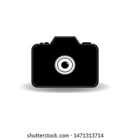 Camera Icon in trendy flat style isolated.Symbol for your web site design, logo, app, Vector illustration, EPS10.