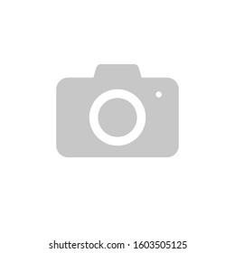 Camera Icon in trendy flat style isolated on white background.