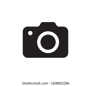 Camera Icon in trendy flat style isolated