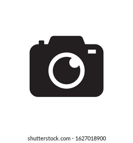 Camera Icon in trendy flat style isolated on white background