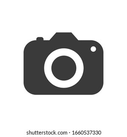 Camera icon in trendy flat style isolated on white background. Camera symbol for your web site design, logo, app, UI. Vector illustration, EPS10.
