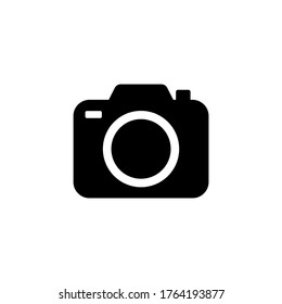 Camera Icon in trendy flat style isolated on white background