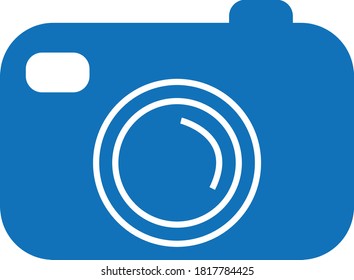 Camera Icon in trendy flat style isolated on grey background. Camera symbol for your web site design, logo, app, UI. Vector illustration, EPS10.