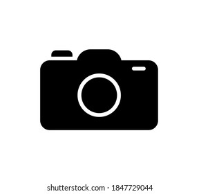 Camera Icon in trendy flat style isolated on grey background. Camera symbol for your web site design, logo, app, UI. Vector illustration, EPS10.
