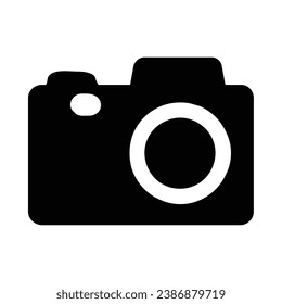 Camera Icon in trendy flat style isolated on grey background. Camera symbol for your web site design, logo, app, UI. Vector illustration. Photo camera vector icon.