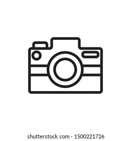 Camera Icon in trendy, vector- ilustration.Eps 10