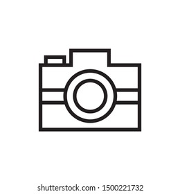 Camera Icon in trendy, vector- ilustration.Eps 10