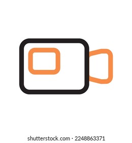 camera icon two color style