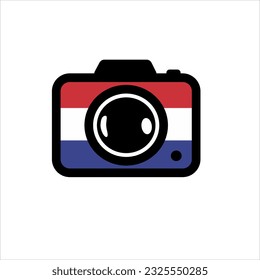 camera icon with various models and motifs of country flags. Indonesia, America, India, Portugal, Argentina, Japan, Russia, Palestine, Netherlands, Germany, Italy, Qatar.