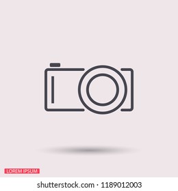 Camera Icon VECTOR 10  EPS