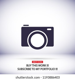 Camera Icon VECTOR 10  EPS