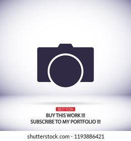 Camera Icon VECTOR 10  EPS