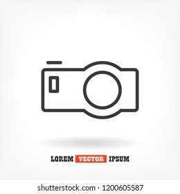 Camera Icon VECTOR 10  EPS