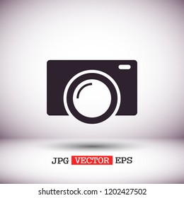 Camera Icon VECTOR 10  EPS