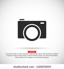 Camera Icon VECTOR 10  EPS