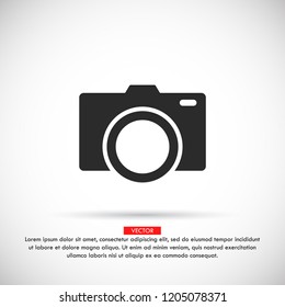 Camera Icon VECTOR 10  EPS