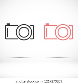 Camera Icon VECTOR 10  EPS