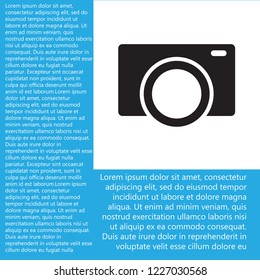 Camera Icon VECTOR 10  EPS