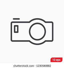 Camera Icon VECTOR 10  EPS